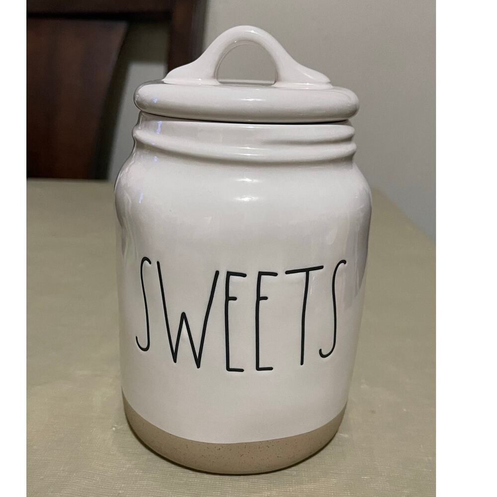 Rae Dunn Ceramic Sweets Baby Canister With‎ Lid